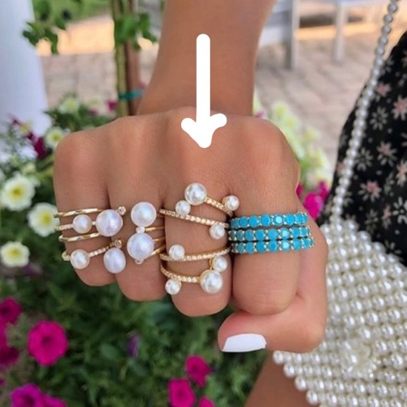 NEW PEARL RING - Picture 3 of 6